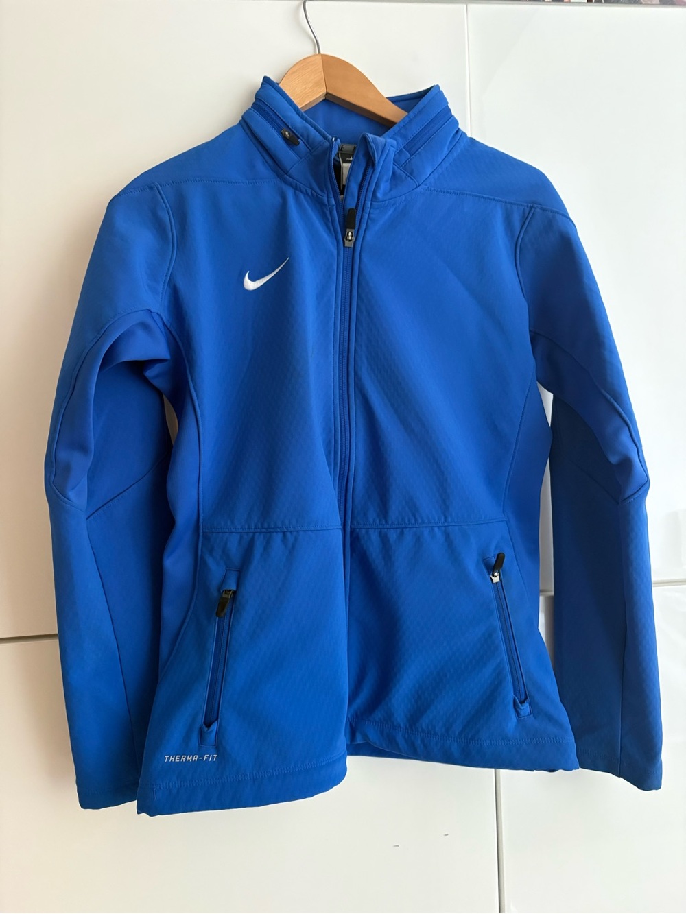 Nike Royal Blue Therma-Fit Full Zip Jacket Women’s Medium